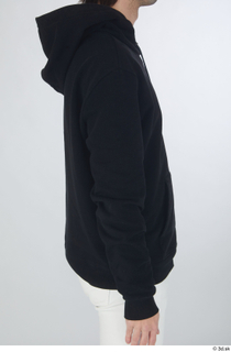 Chadwick arm black hoodie casual dressed sleeve upper body 0006.jpg